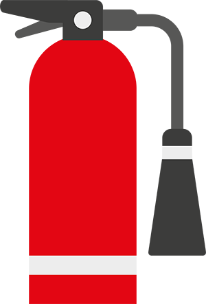 M&m Fire Extinguishers Provides A Wide Array Of Fire - Fire Extinguisher Signage (300x443)