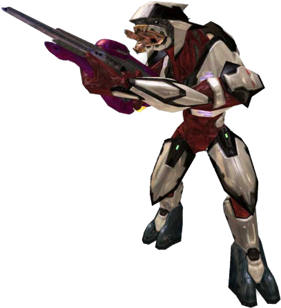 Spec Ops Elite - Halo 2 Elite With Carbine (450x480)