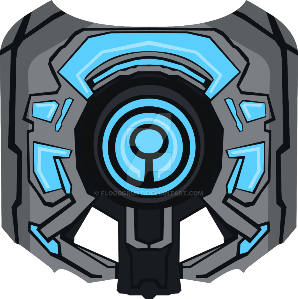 343 Guilty Spark By Floodgrunt - Illustration (1024x1026)