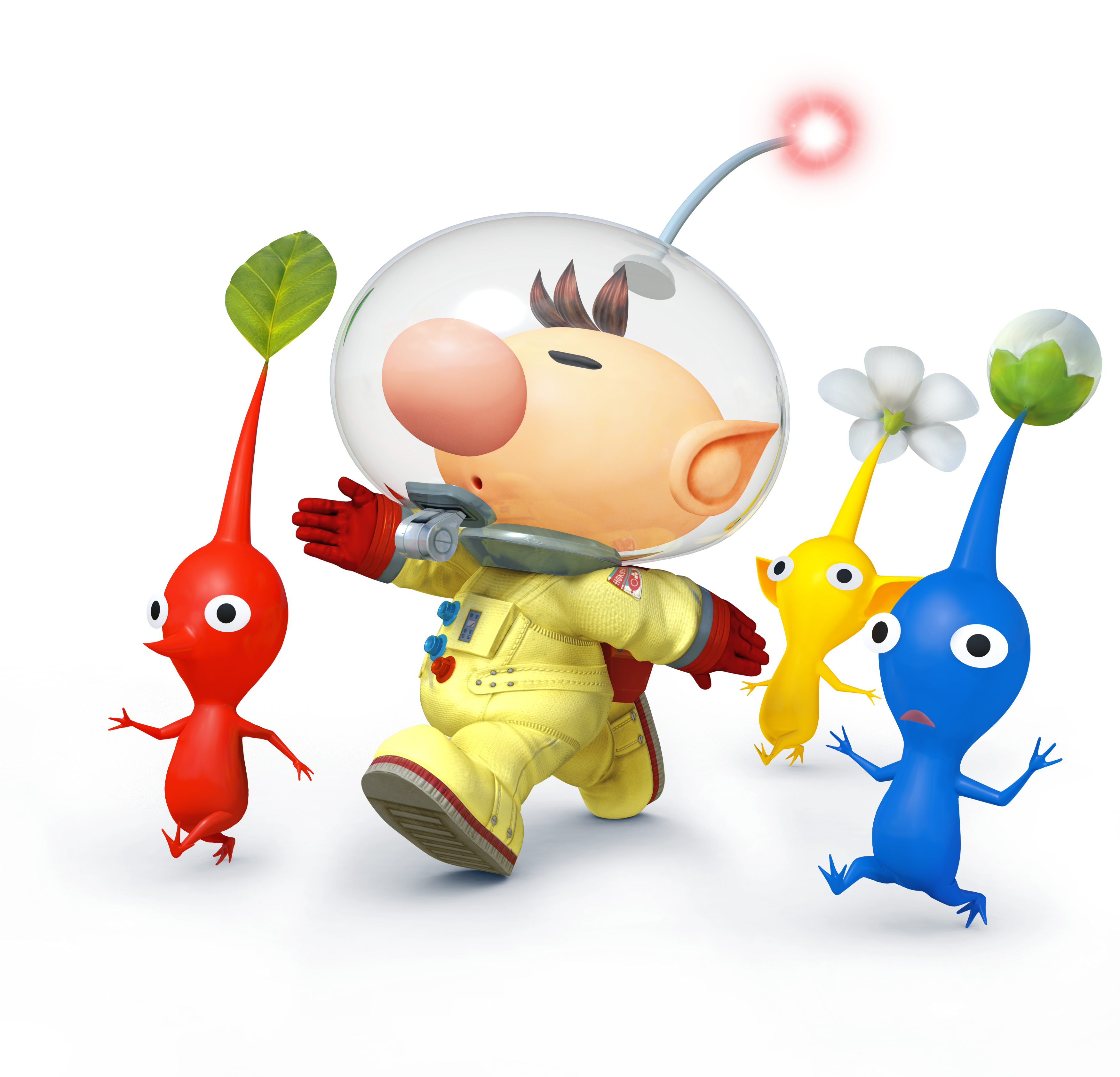 Greatest Video Game Character Ever Created - Captain Olimar (3500x3500)