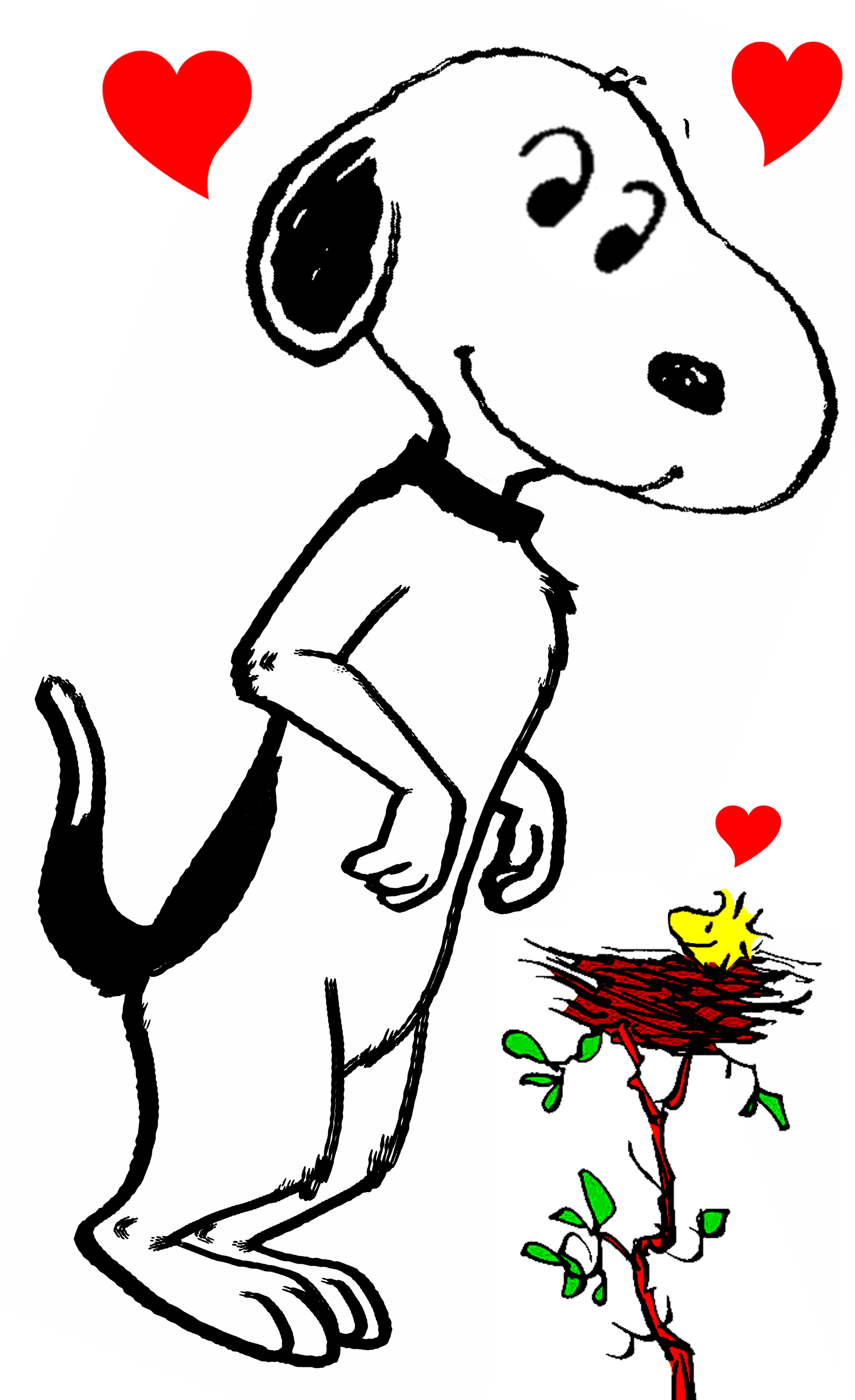 Sweet Friendship By Bradsnoopy97 On Deviantart - Friendship (2614x4276)