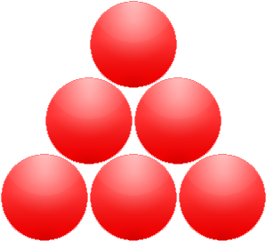 Snooker Balls Red-6 - Ball (500x272)