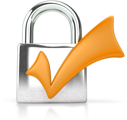 Checkmark Lock Check Mark - Trustedsite (500x406)