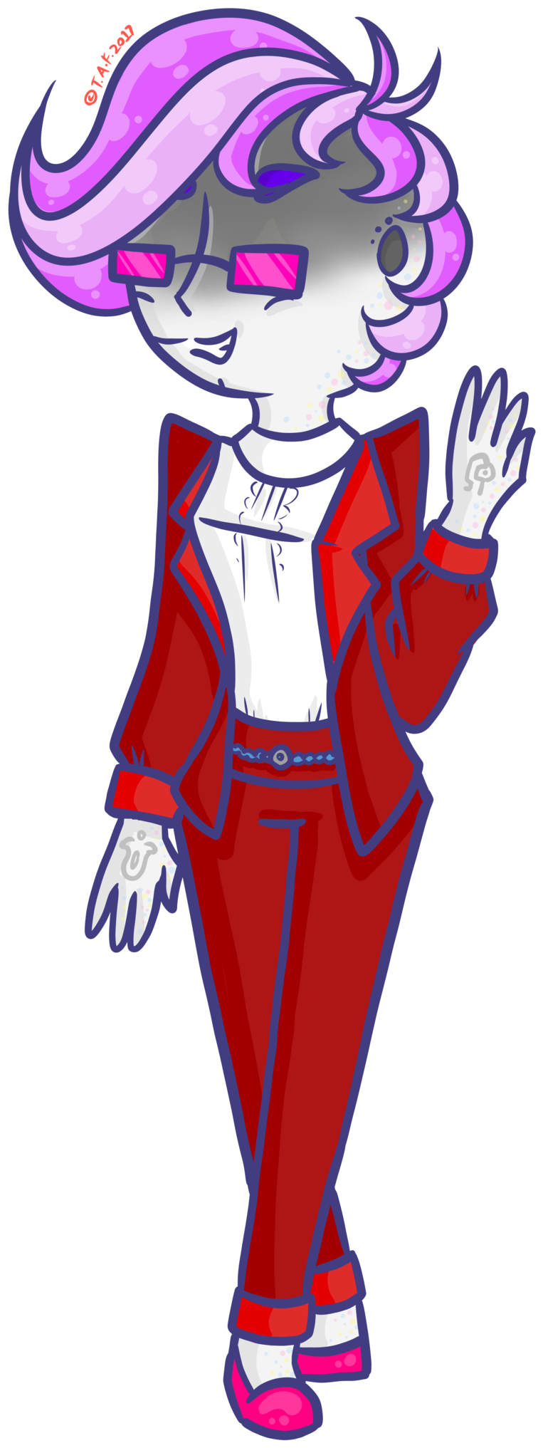 Jaimie Profile Art By Crystal-sushi - Art (1024x2116)