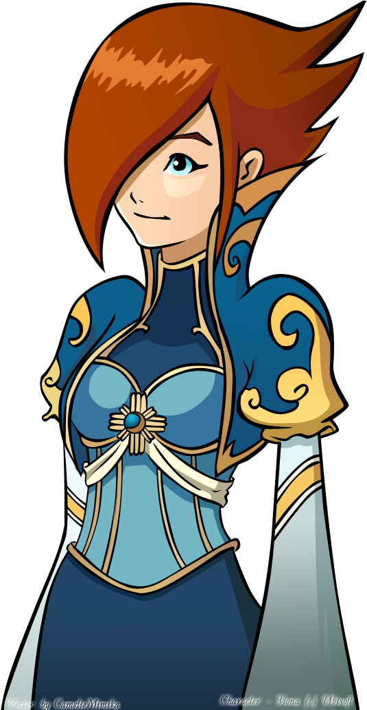 Fiona Human Vector By Cameliemimika - Cartoon (573x1033)