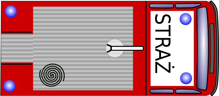 Free Fire Engine Romus 01 - Fire Truck Bird's Eye View (800x401)