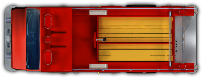 Truck Top View Png Pixshark - Shipping Container (814x328)