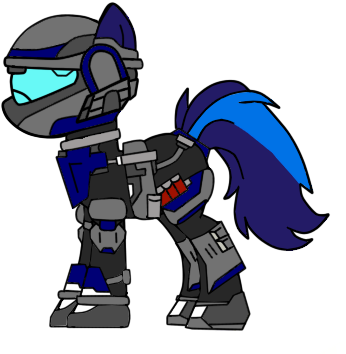 Emmi280 1 3 Mlp Odst By Moisesbrony - My Little Pony Odst (401x391)