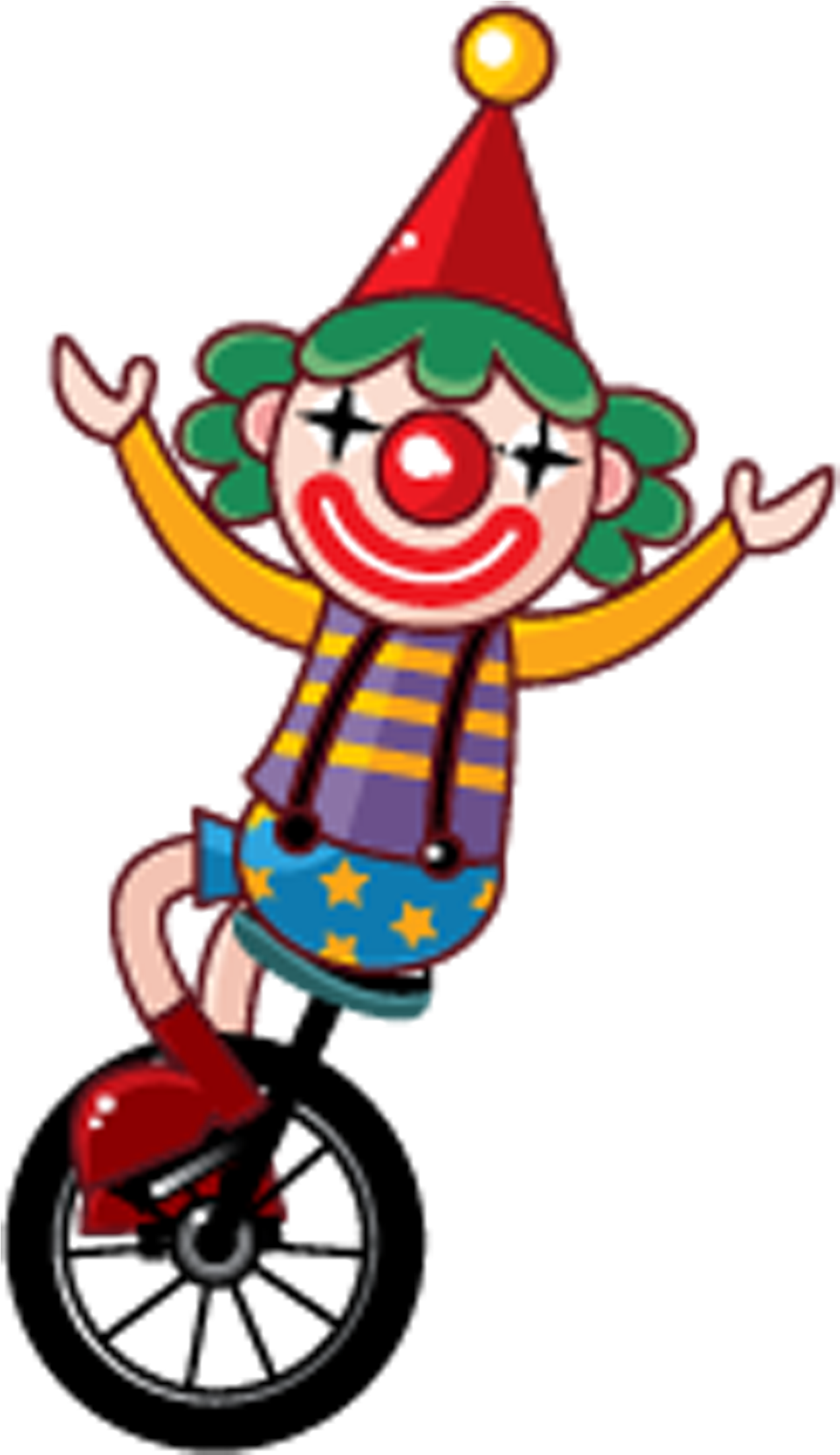 Circus Clown Cartoon Illustration - Circus Clown Cartoon Illustration (2362x2362)