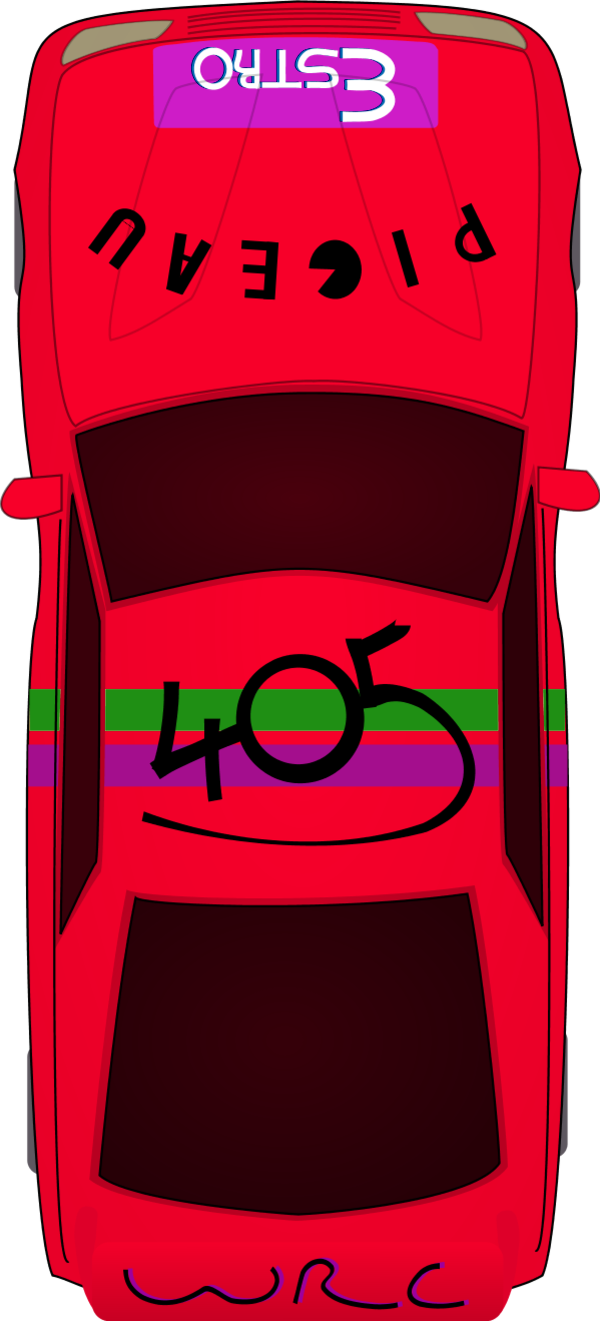 Top View Of Car Clip Art With Images Medium Size - Car (600x1321)