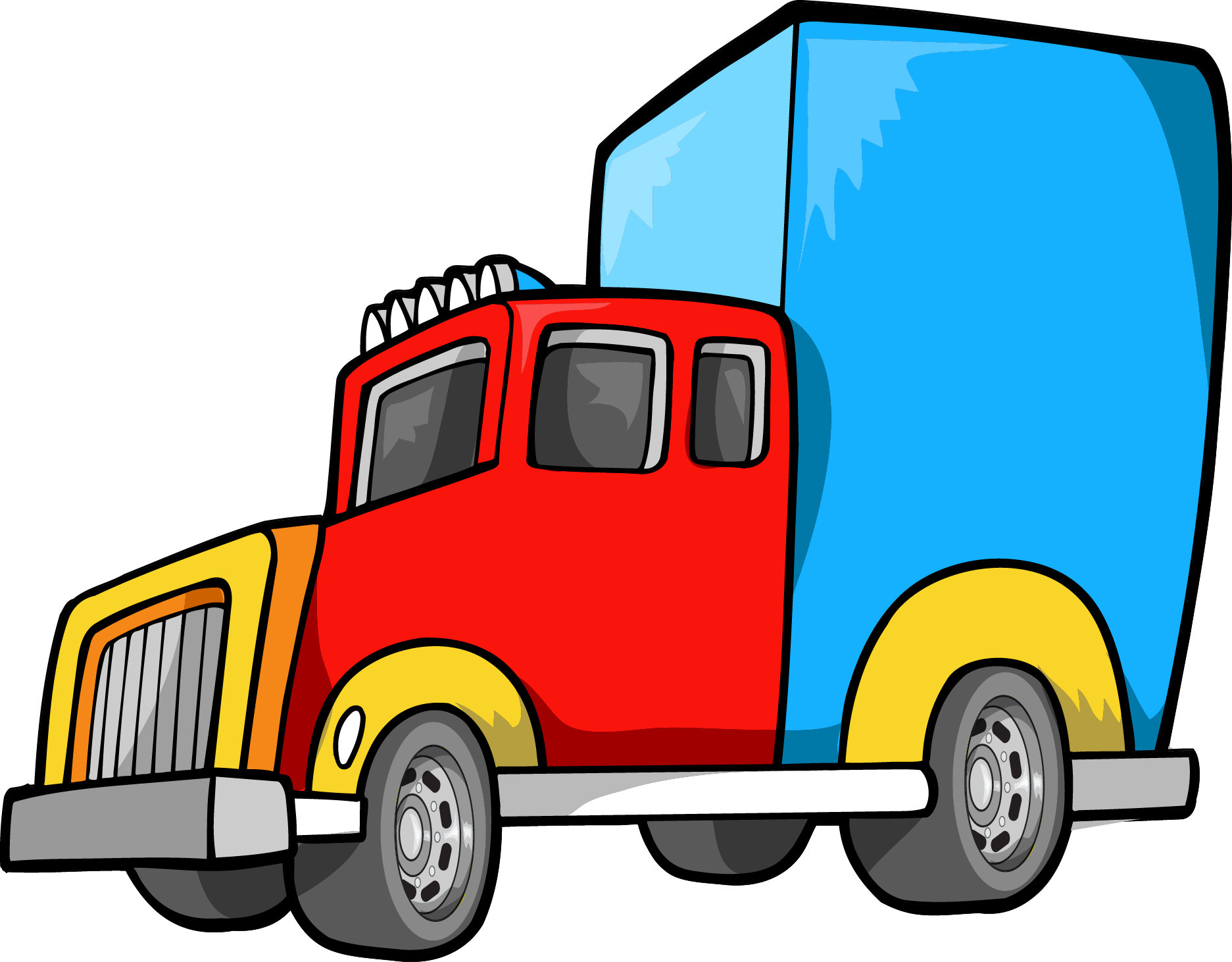 Cartoon Automotive Design Truck - Cartoon Automotive Design Truck.