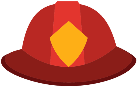 Firefighter Hat Icon Transparent Png - Chapeu De Bombeiro Png (512x512)