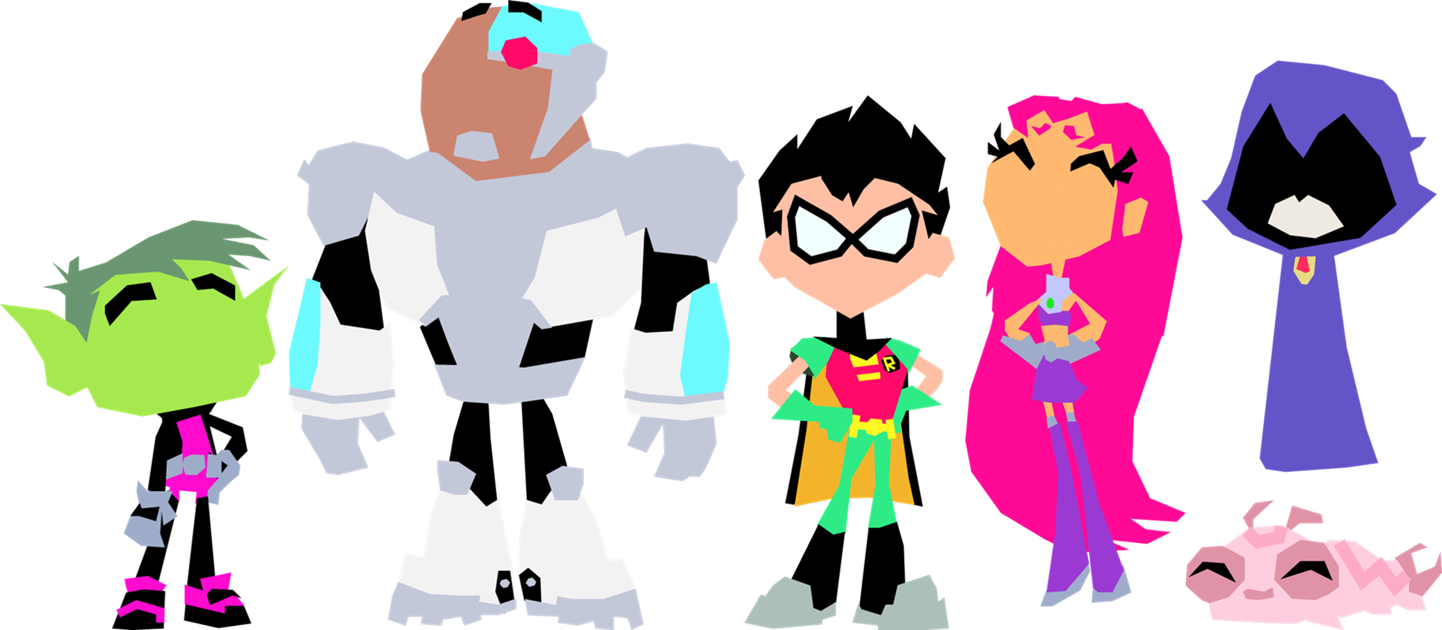 Teen Titans Go - Teen Titans Go Mixed (1352x591)
