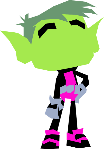 Teen Titans Go - Teen Titans Go Beast Boy (446x635)