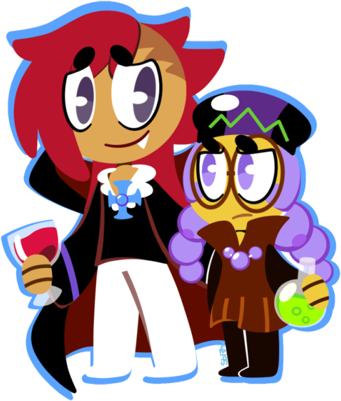 The Grape Siblings For @theaaaaaapotz04 - Cartoon (500x598)