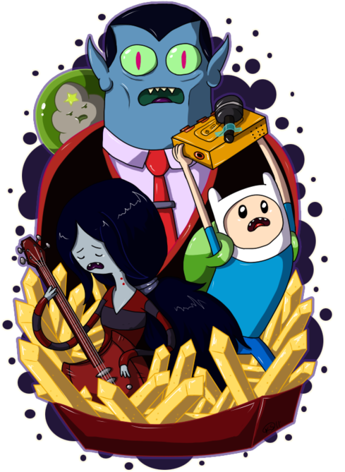 Nightosphere Special Monday Night - Adventure Time (500x696)