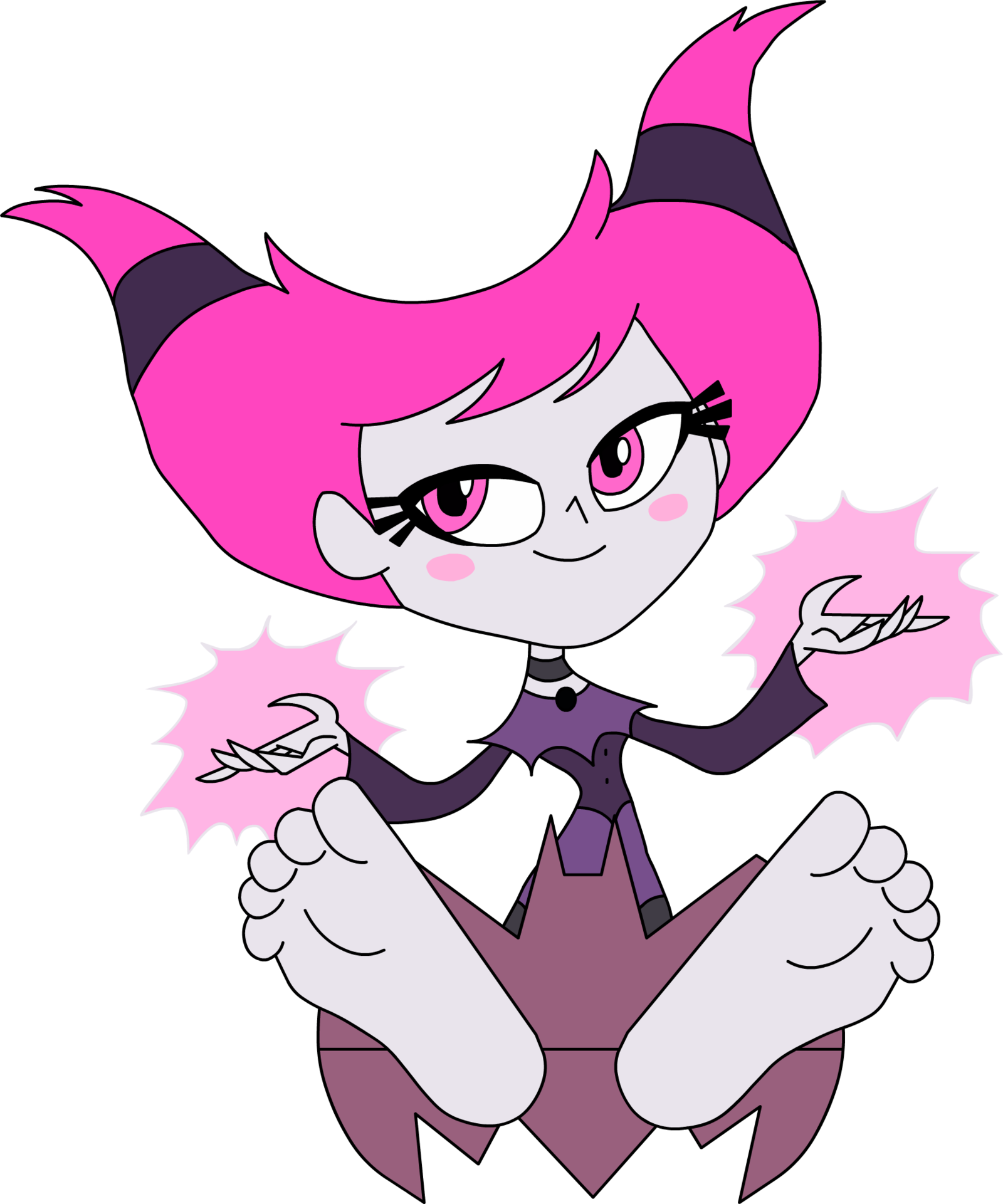Jinx In Stocks By T95master - Jinx Teen Titans Footjob (1600x1921)