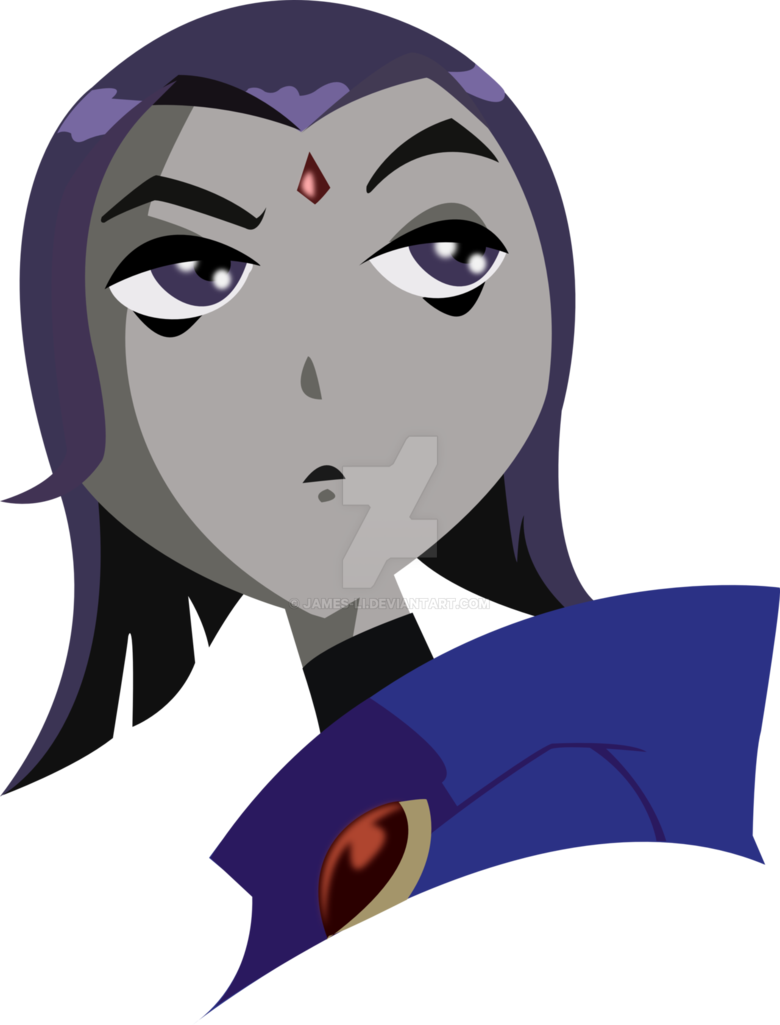 Raven By James-li - Teen Titans Raven Vector (780x1025)