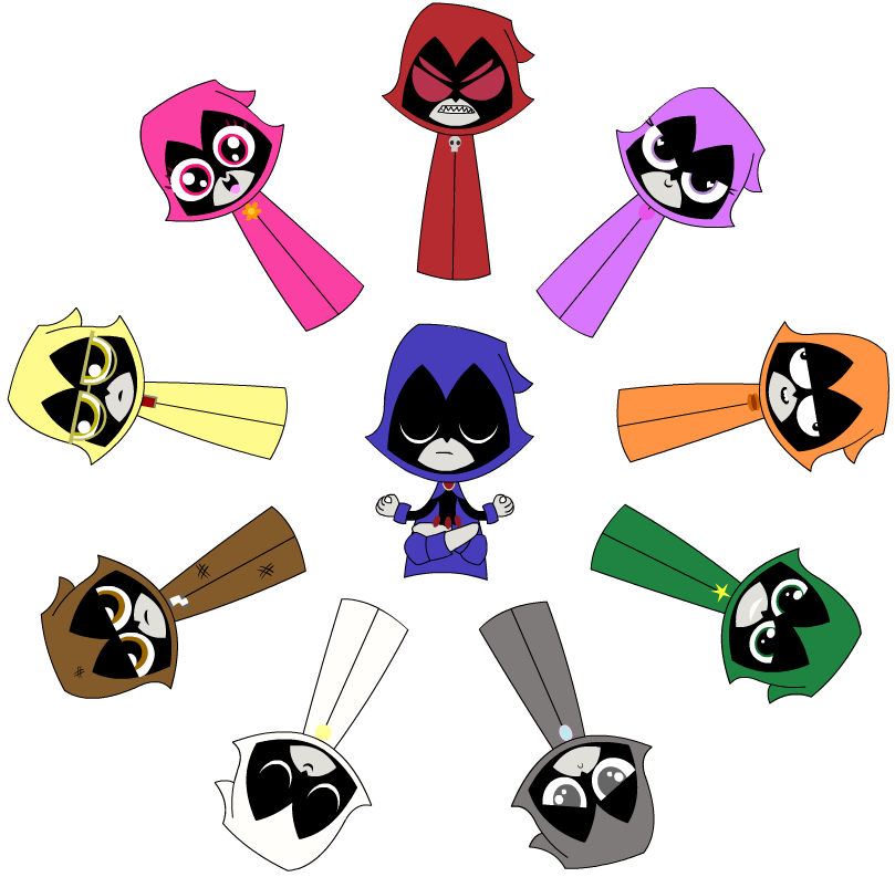 Ftrxuigcv Byc 7uvc - Jóvenes Titanes En Acción Raven (819x807)