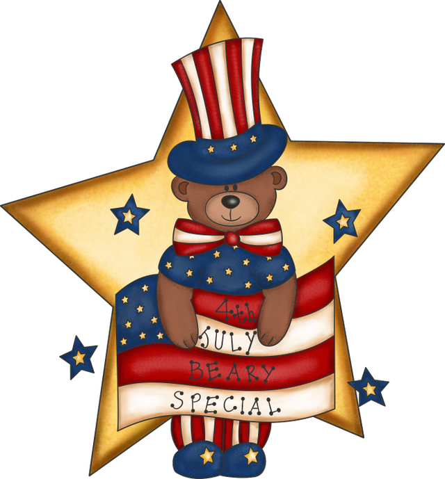 4th Of July Clip Art (640x689)
