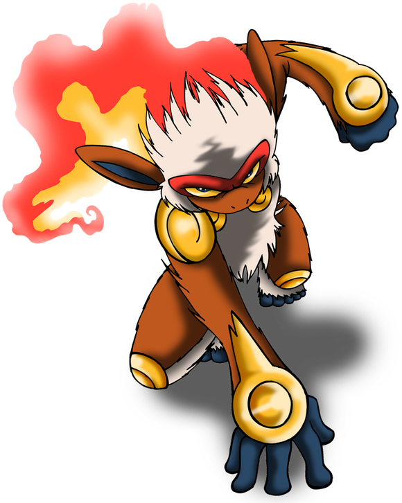 So Hello Other Guy/gal Fight Me Brah You Won't, Come - Infernape (602x734)