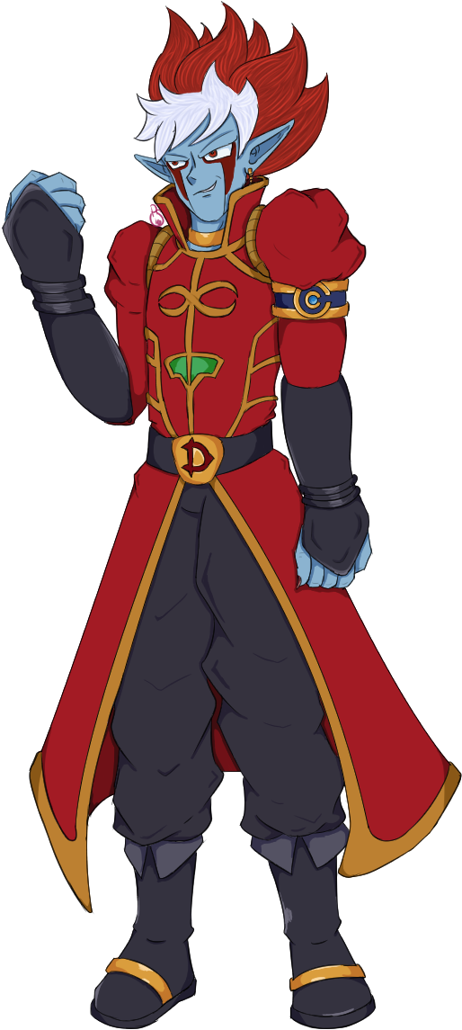 Demigra/mira Ex-fusion By Twilightnightstar - Mira And Demigra Fusion (595x1176)