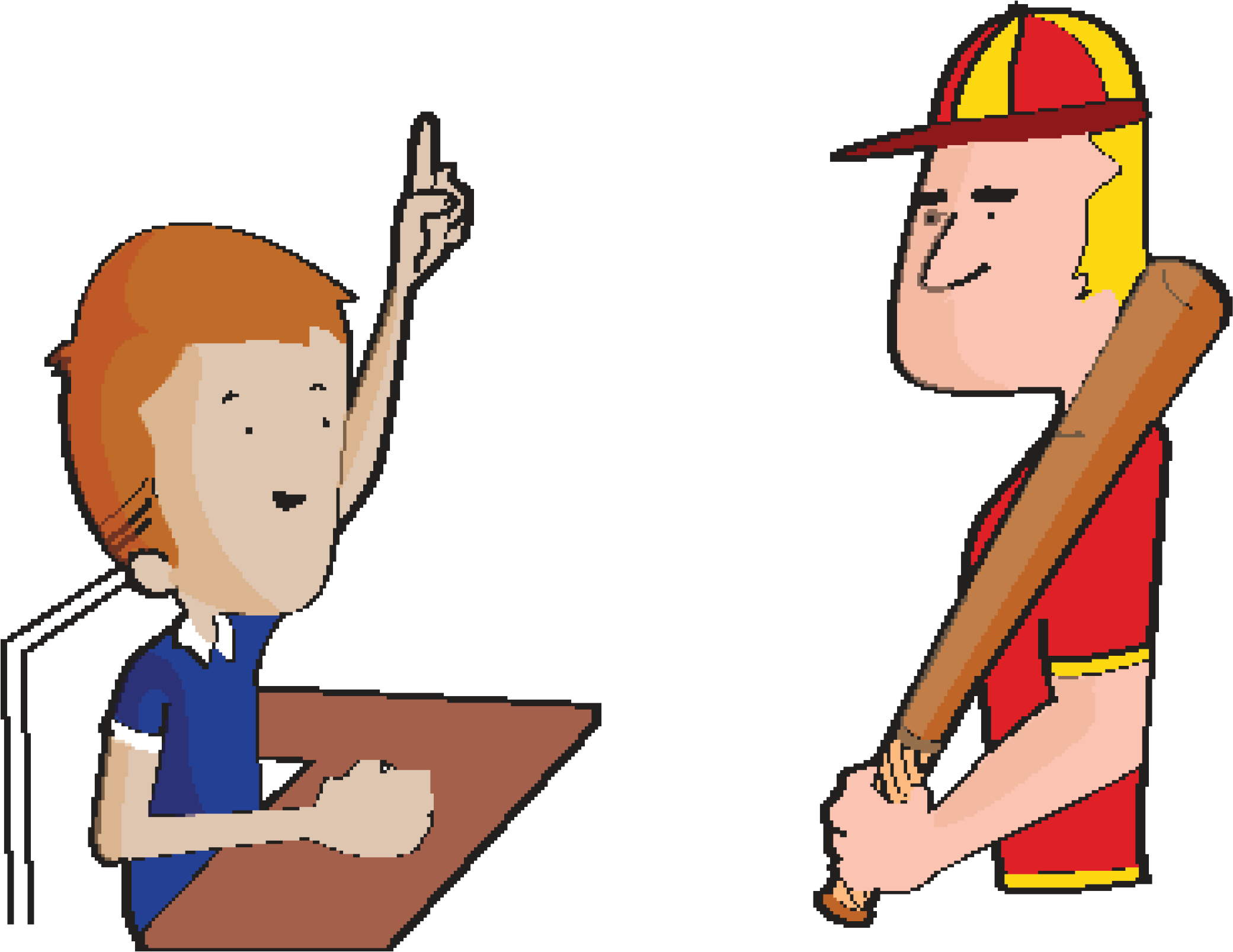 Effort, Perseverance, Responsibility, Love For Oneself - Cartoon (2250x1769)