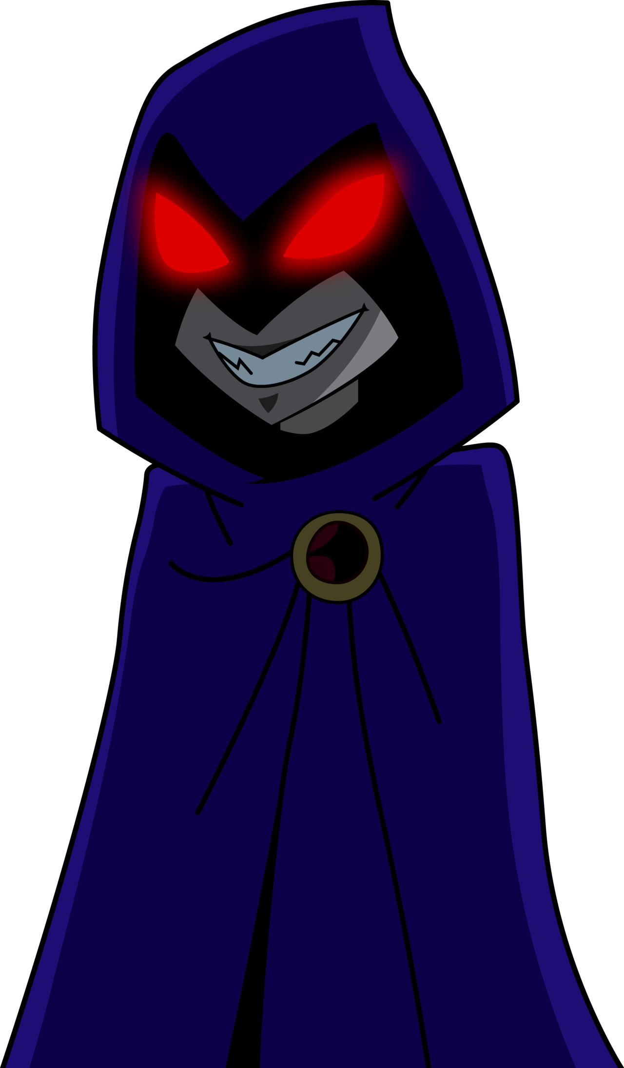 Corrupt Raven By Pinkiepieparties Corrupt Raven By - Raven Teen Titans Angry (1280x2190)