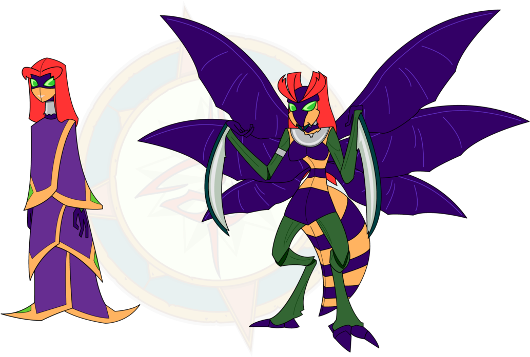 Insect Starfire By Panahinuva - Big Chill And Starfire (1104x724)