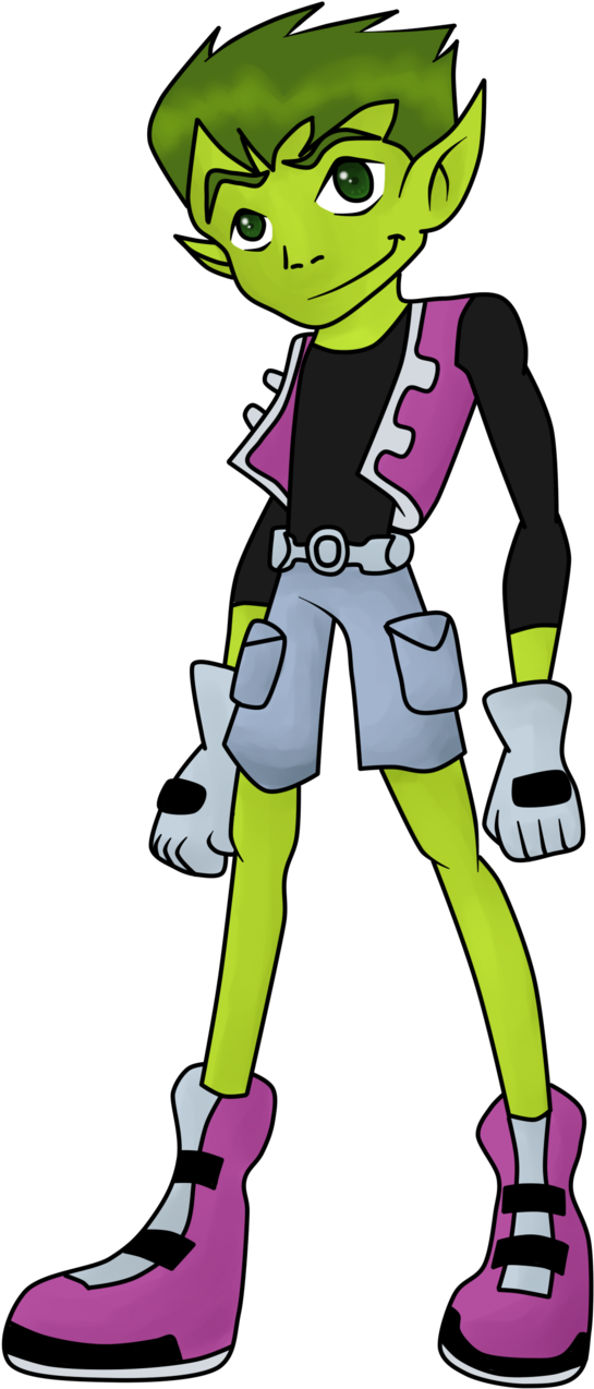 Beast Boy Old Design By Beastgreen Beast Boy Old Design - Beast Boy Origibal Teen Titans (1024x1365)
