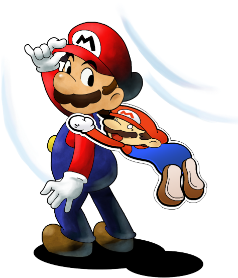 Mario And Luigi Rpg Fan Art (500x636)