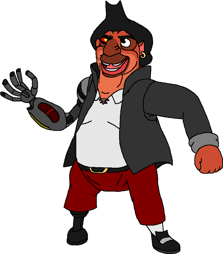 Long John Silver By Kylgrv Long John Silver By Kylgrv - Cartoon (909x1023)