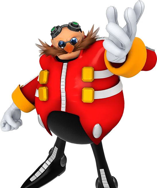 Some Of The Renders Of Eggman Have That "reaching Out" - Dr Egg Man Sonic (547x657)