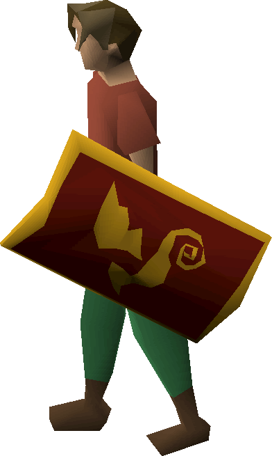 Dragon Sq Shield Old School Runescape Wiki Fandom Powered - Dragon Sq Shield Ornament Kit (392x655)