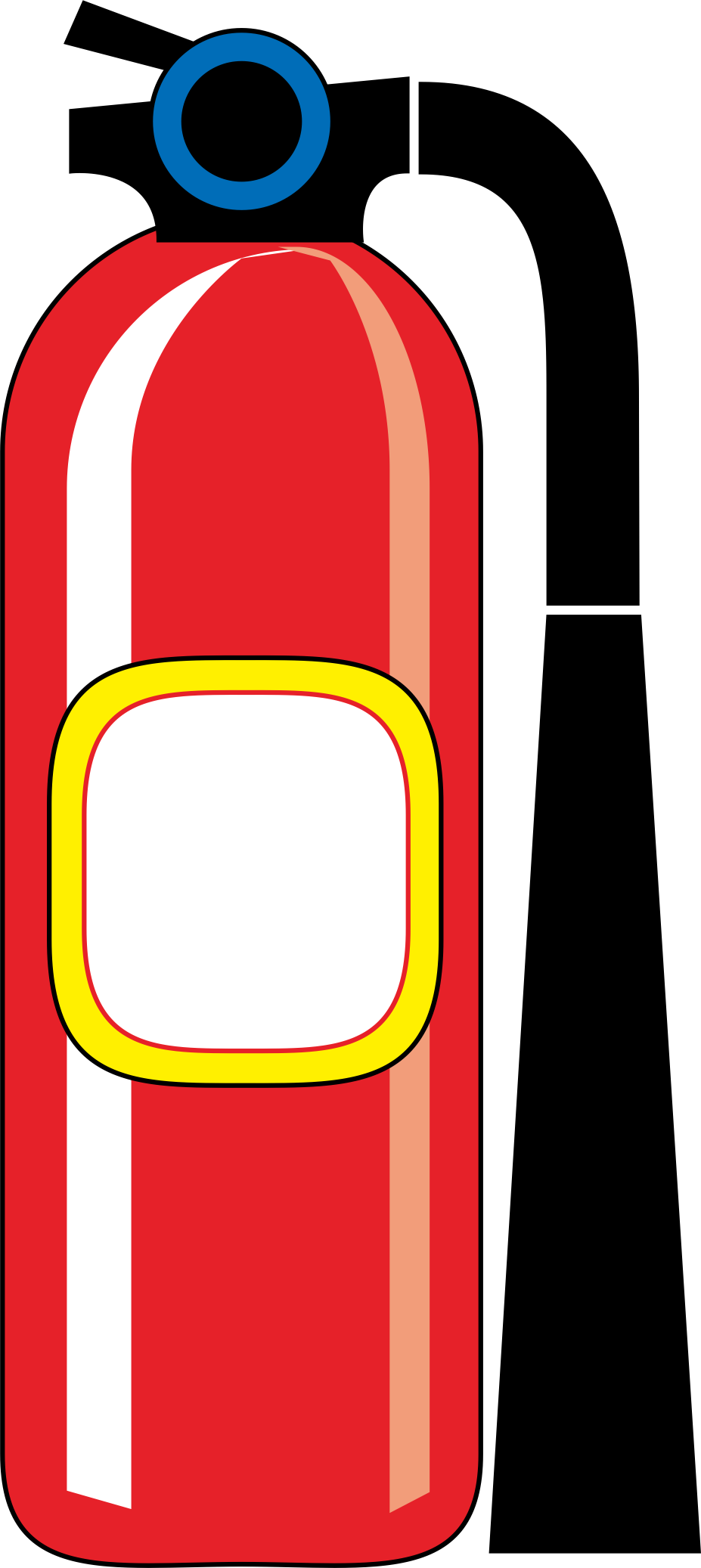 Fire Extinguisher Euclidean Vector Clip Art - Fire Extinguisher Euclidean Vector Clip Art (927x2074)