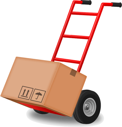 Hand Truck - Jazza Arty Games Online (481x500)