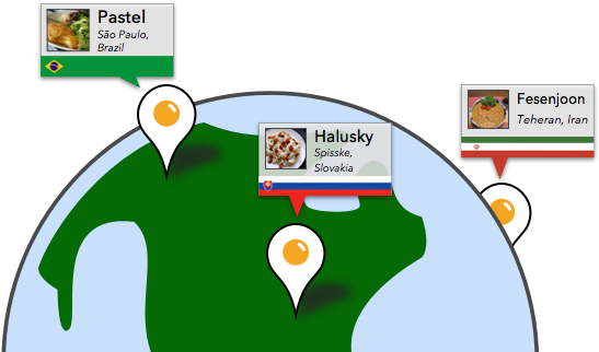 Map With Recipes - Recipe (580x343)