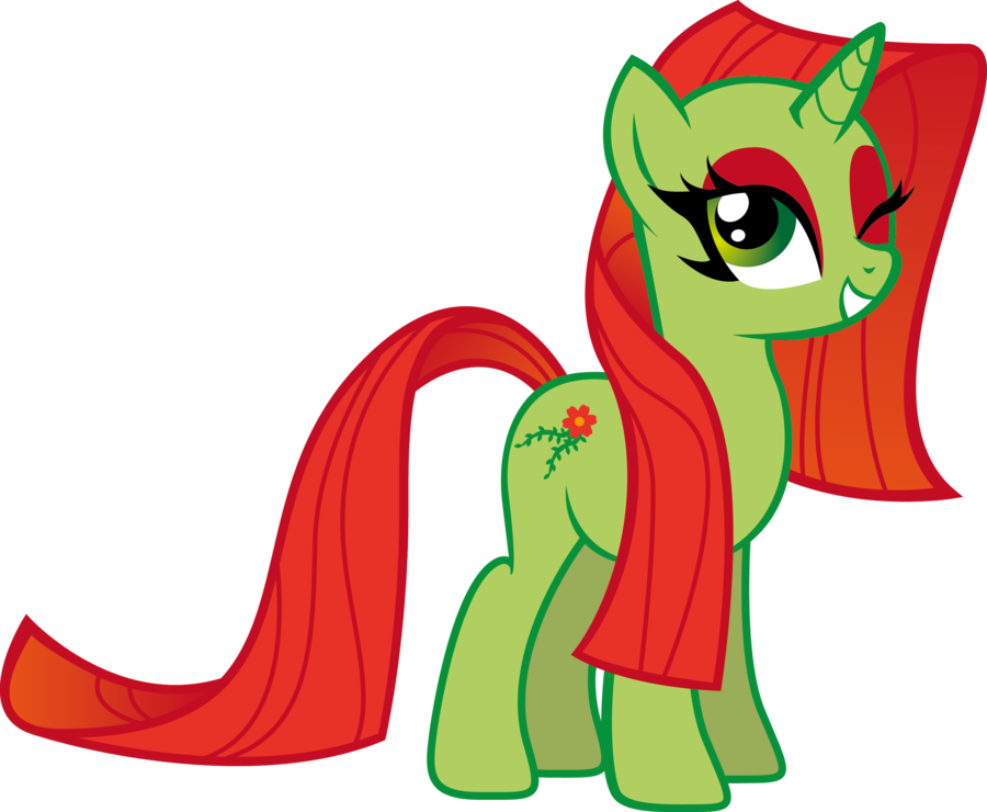 Poison Ivy Pony By Fission07 - My Little Pony Poison Ivy (900x740)