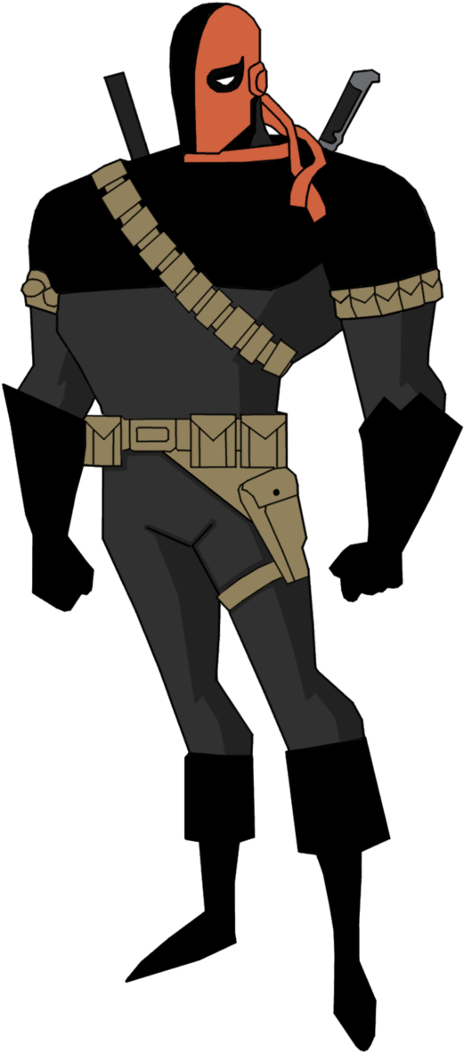 Deathstroke By Therealfb1 By Therealfb1 - Red Hood Batman The Animated Series (632x1264)