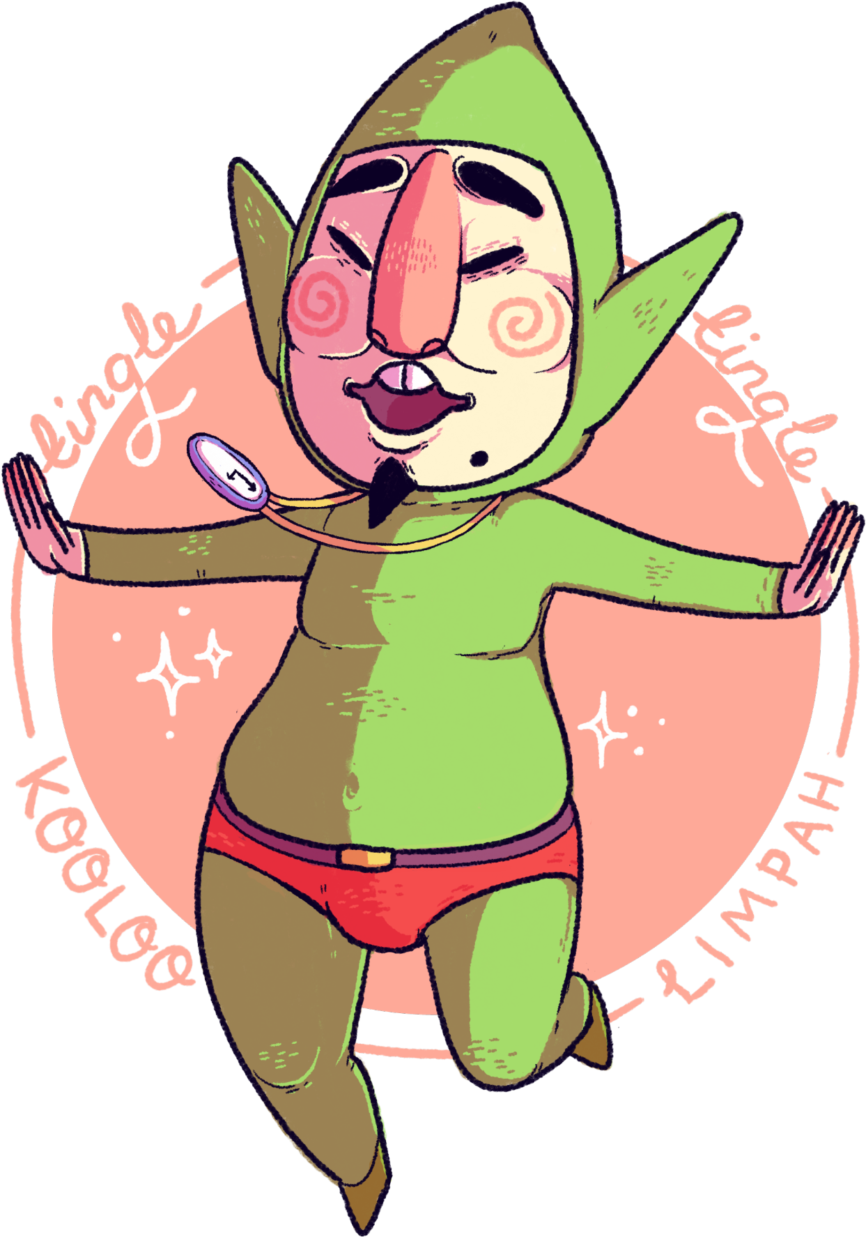 Tingle By Skinnymister - Fan Art (1280x1780)