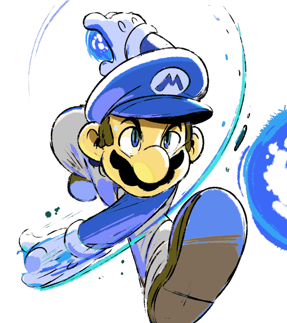 Walkingmelonsaaa 2,229 29 Smg4 By Mariominecraftmix - Drawing (599x663)