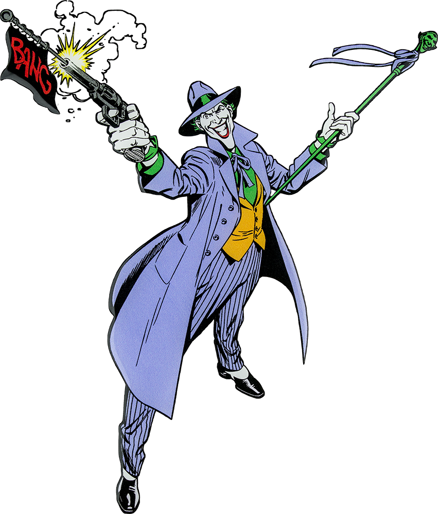 The Joker Character Lensed Emblem - Batman (851x1000)