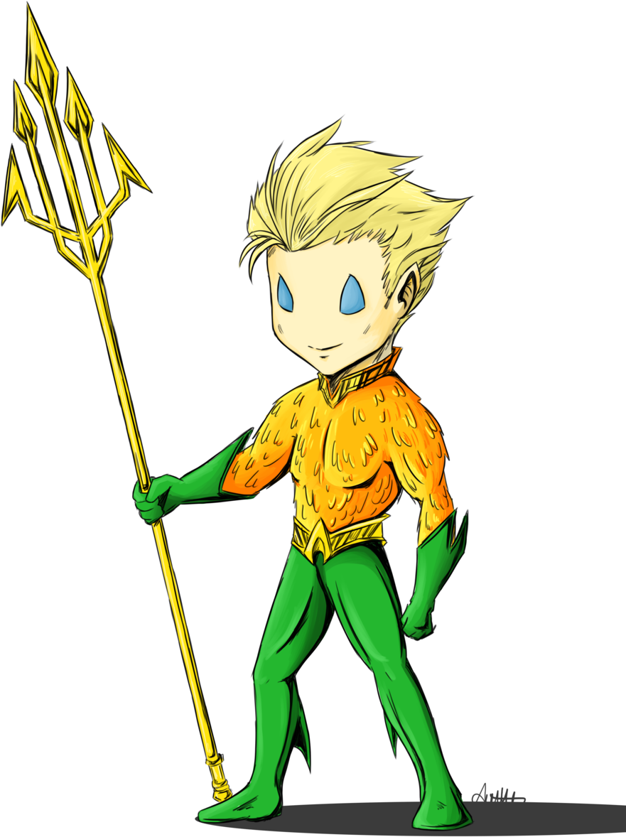 Aquaman By Littlescarecrow On Deviantart - Easy Drawings Of Aquaman (1024x1448)