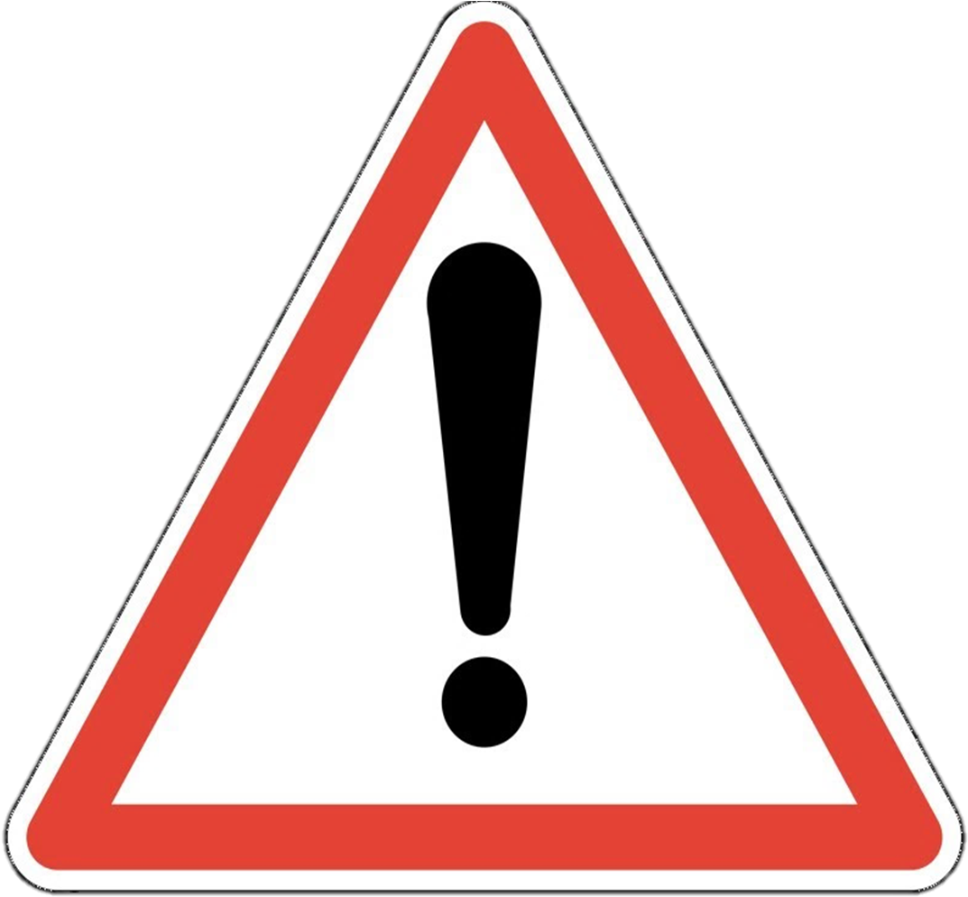 Don't Sit Next To Friends That Will Peer Pressure You - Panneau Attention Danger Png (1084x1005)