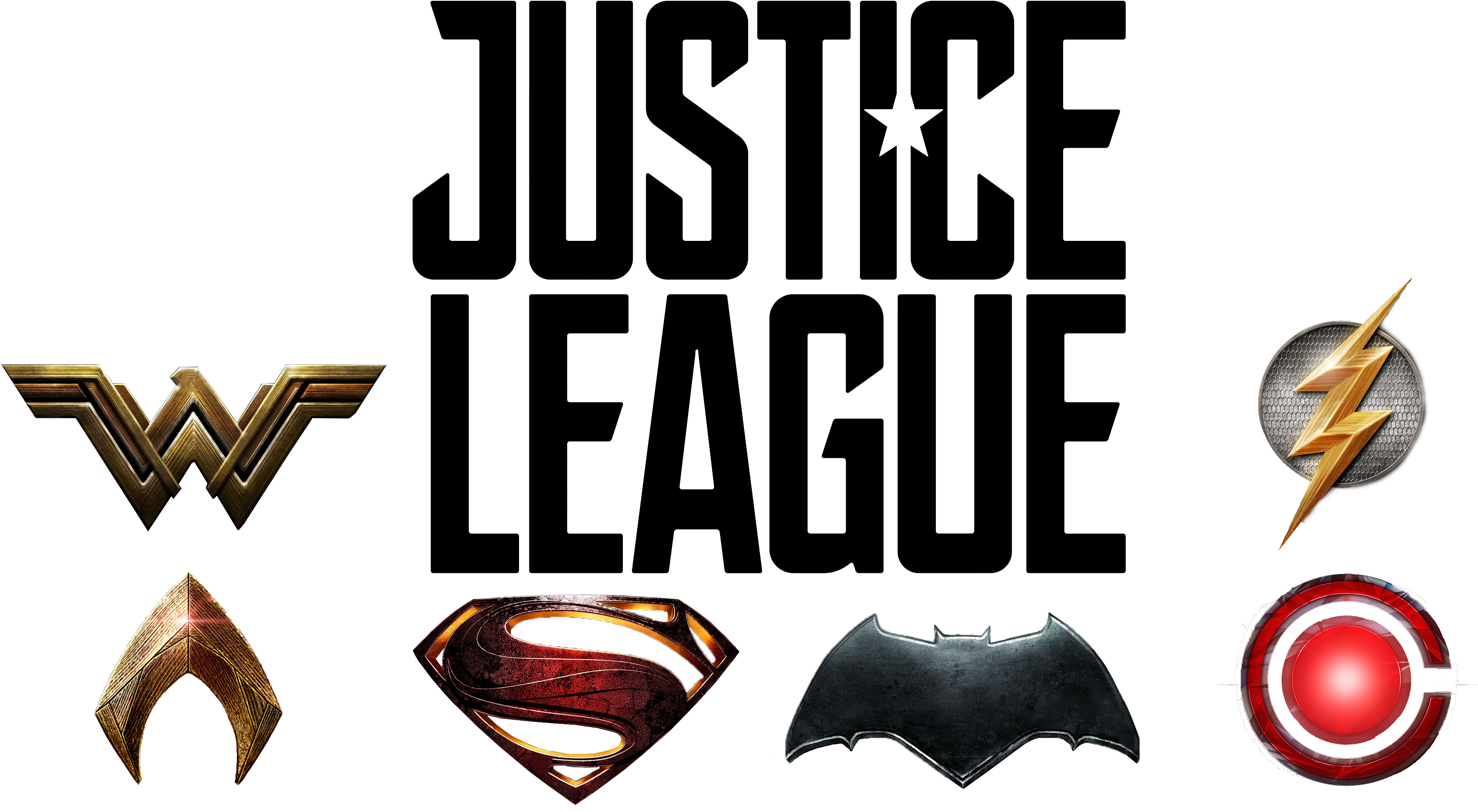 Justice League Png Clipart - Justice League Logos Png (3840x2160)