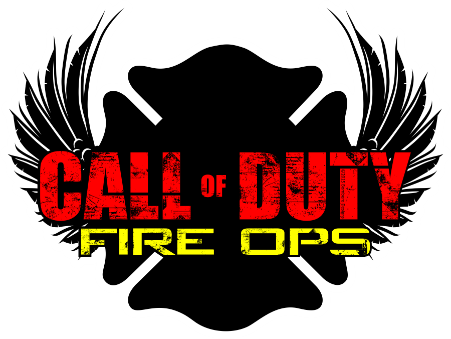 Call Of Duty Fire Ops Sticker - Firefighter (900x676)