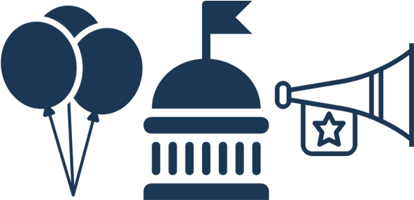 Politics & Parades - Building (600x600)