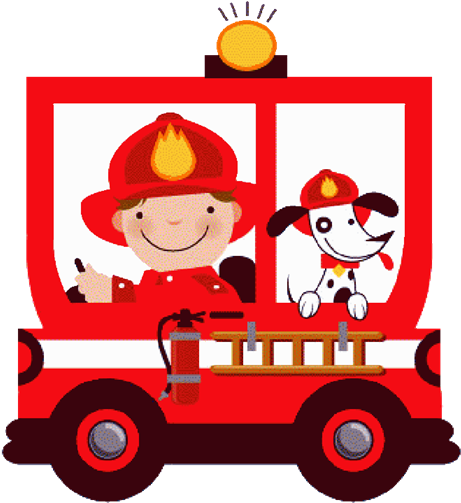 Firefighter Fire Department Party Fire Engine Birthday - Firefighter Fire Department Party Fire Engine Birthday (600x512)