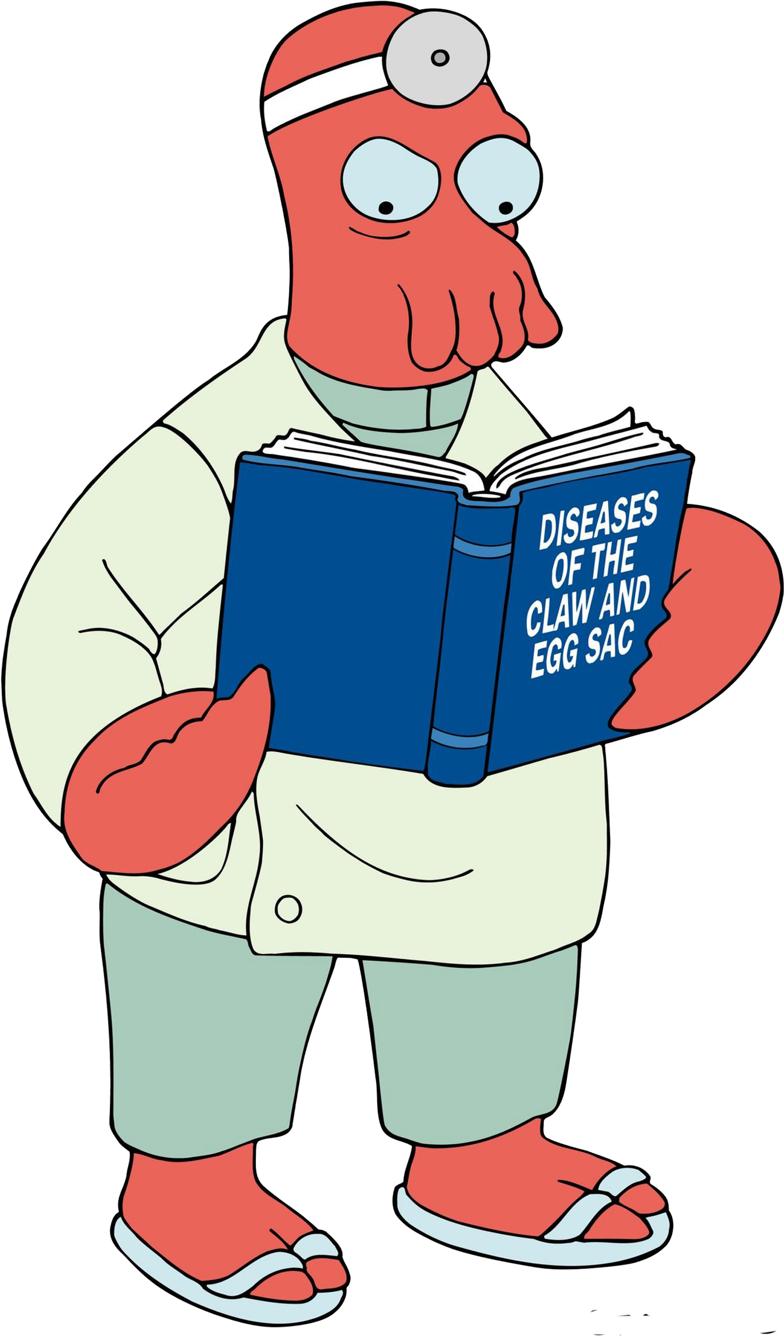 Zoiberg - Dr Zoidberg Png (2480x3508)