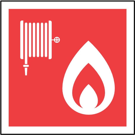 Fire, Firefighter, Sign, Emergency, Code, Sos, 114 - Fire Hose (506x512)